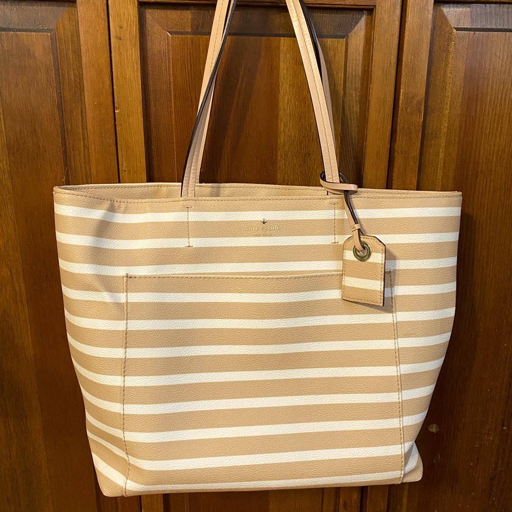 Kate Spade HYDE LANE STRIPE RILEY TOTE
